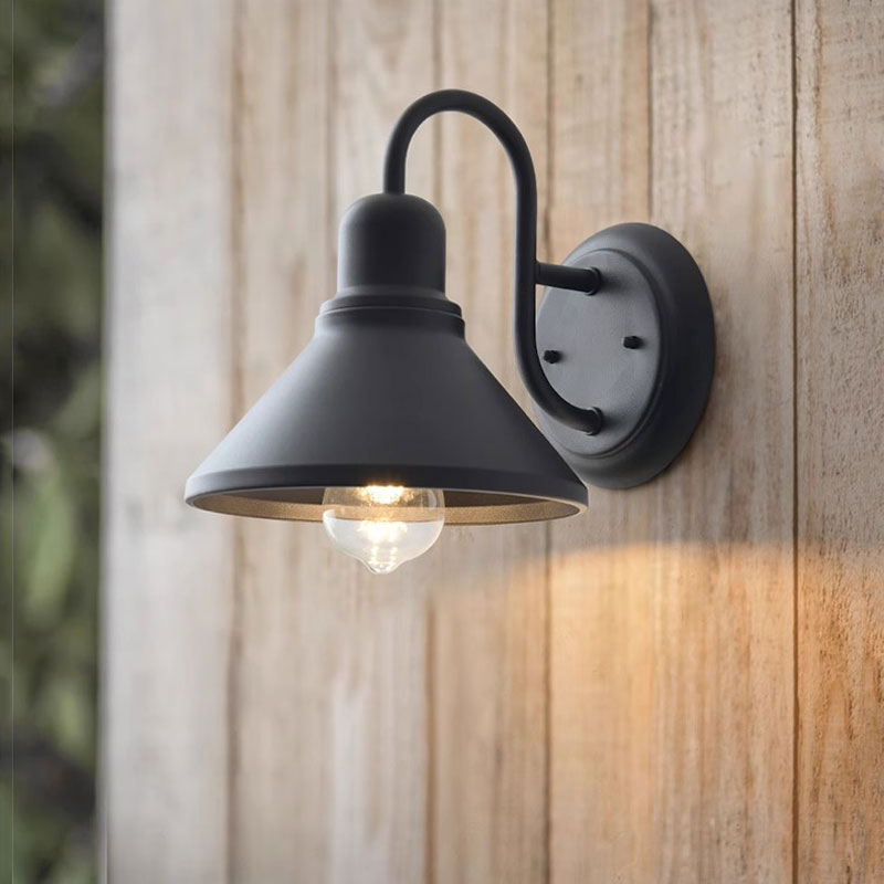 Outdoor Lighting Lux - Outdoor waterdichte wandlamp Amerikaanse industriële binnenplaats
