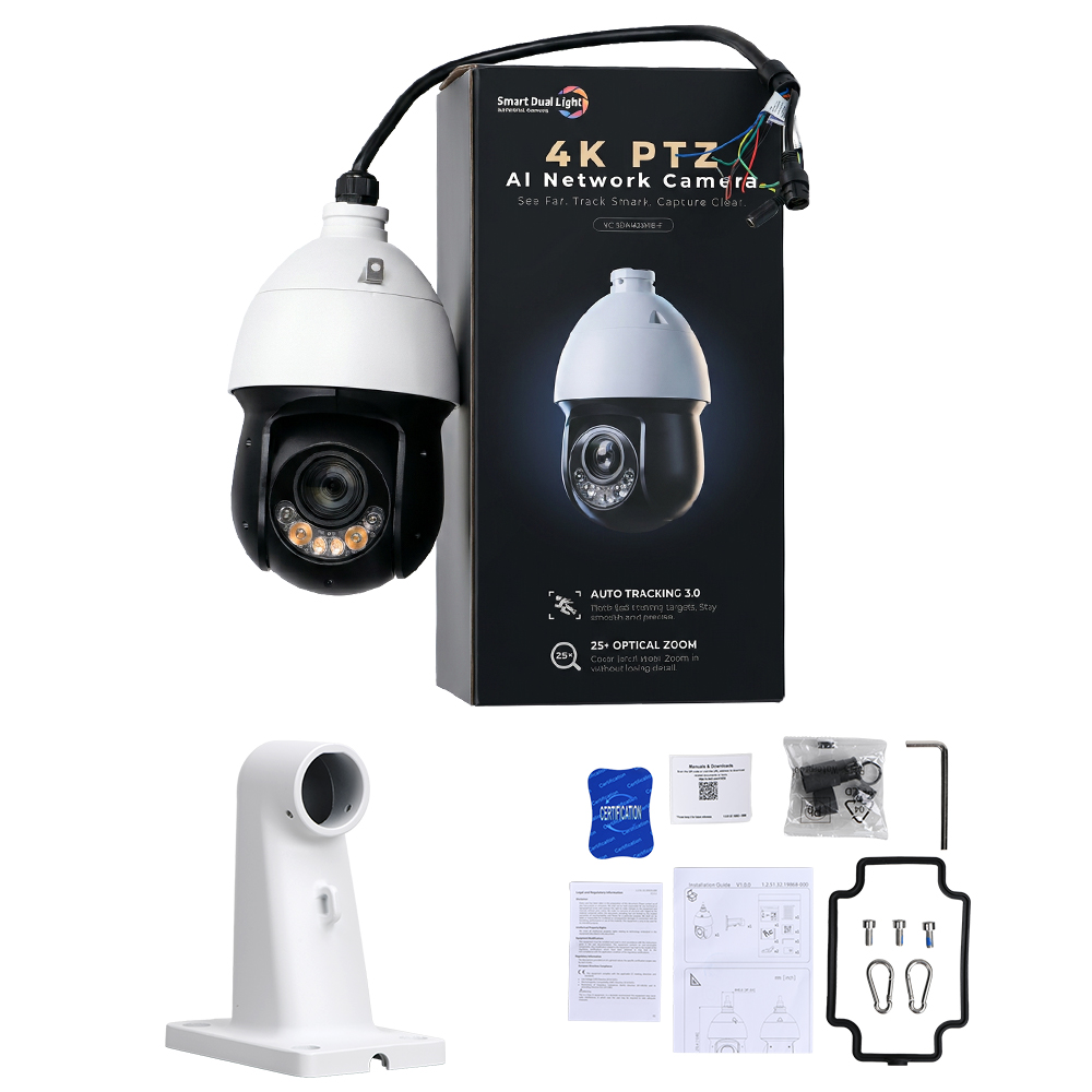 Outdoor Lighting Expressions - 8MP 25x Smart Dual Light PTZ-camera
