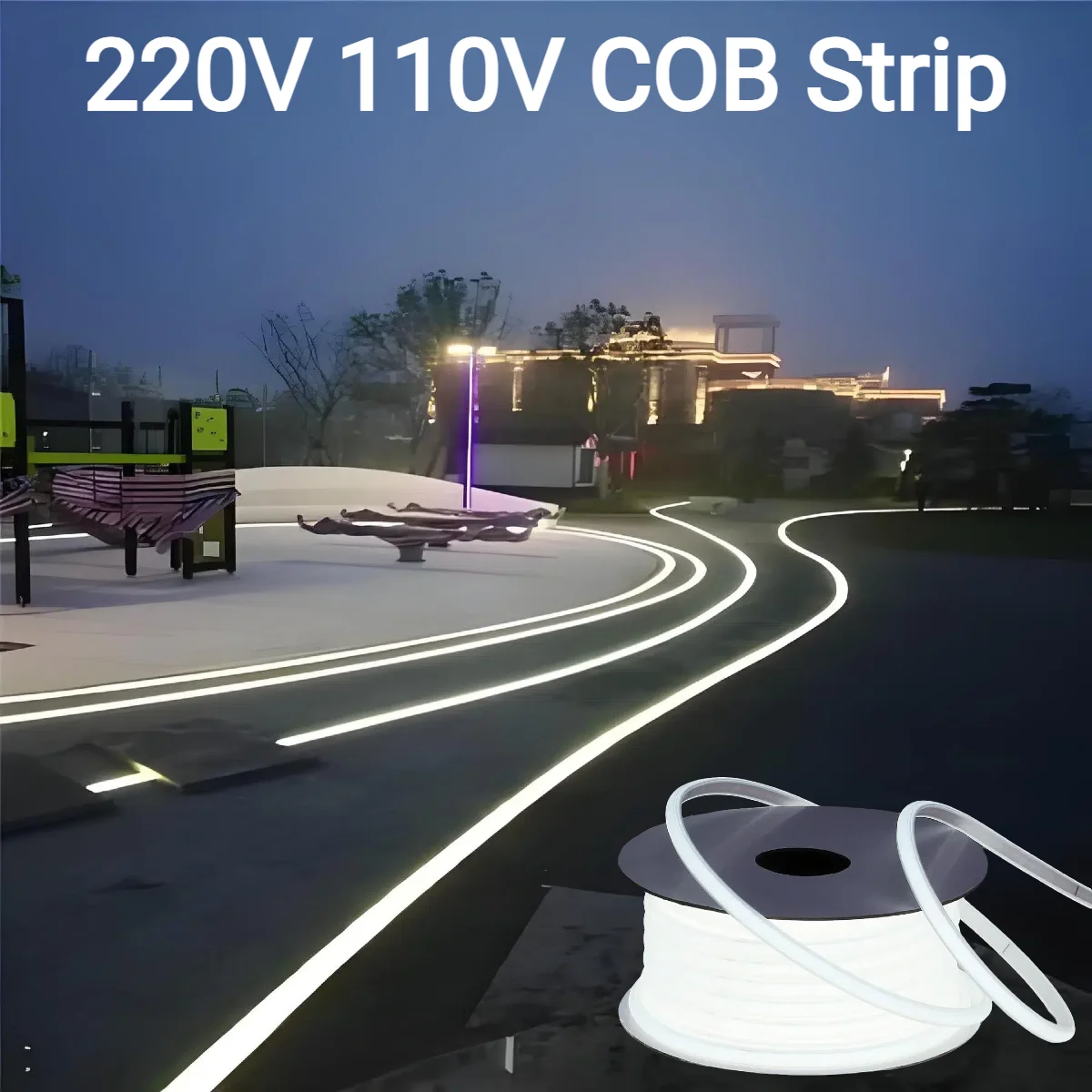 Outdoor Lighting Gazebo - 220 V 110 V Pure Siliconen