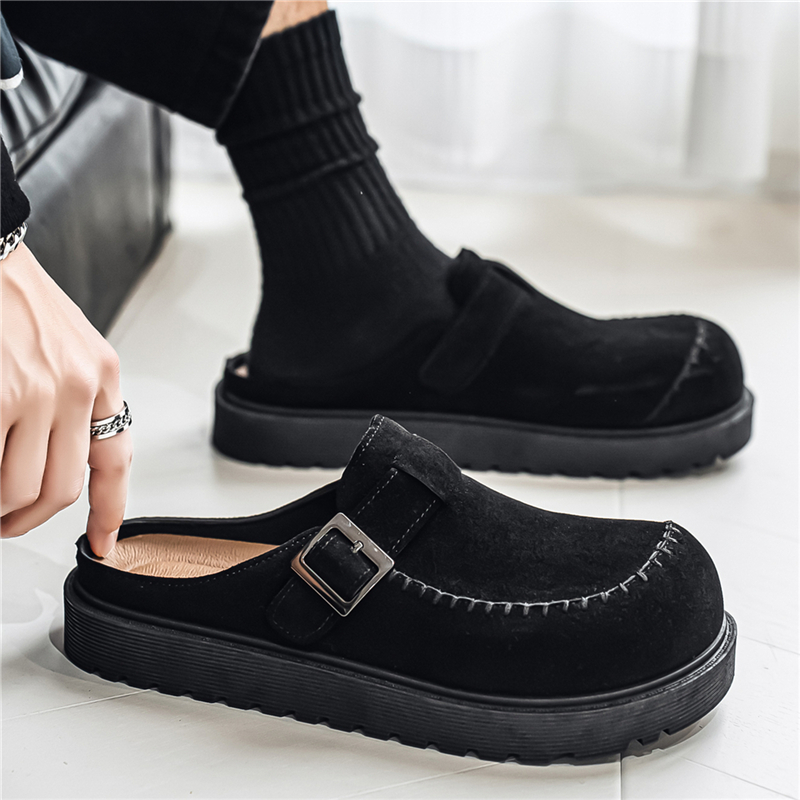 Outdoor Lighting Uplight - Zomerlichte herenslip-on canvas schoenen, minimalistische effen
