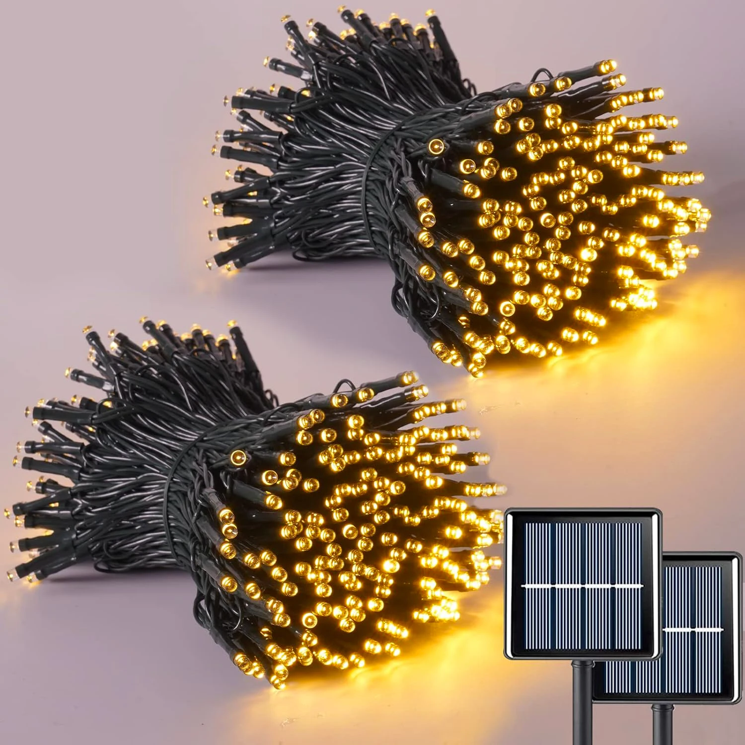 Solar Fairy String - LED-zonnelichtsnoer 8 functies buiten waterdicht gazon