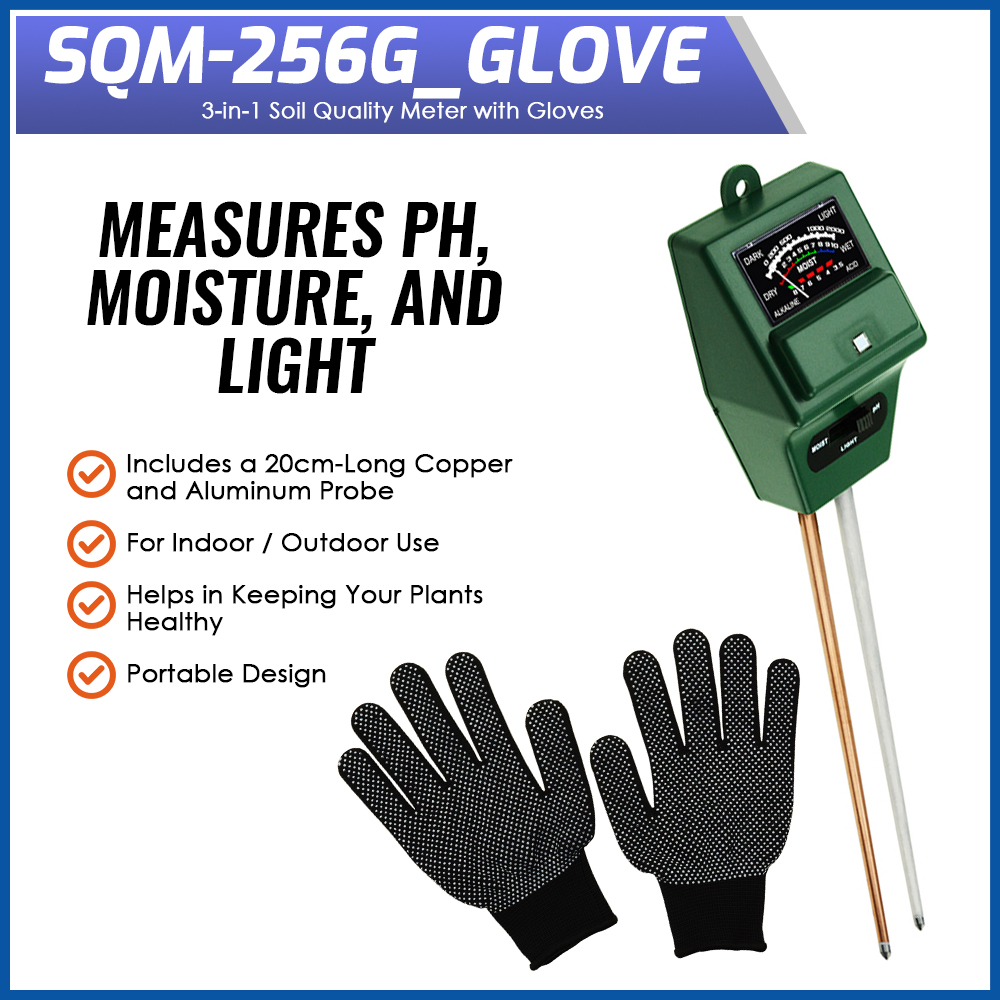 Outdoor Lighting Expressions - 3-in-1 Bodem PH Vochtlichtmeter voor Tuin