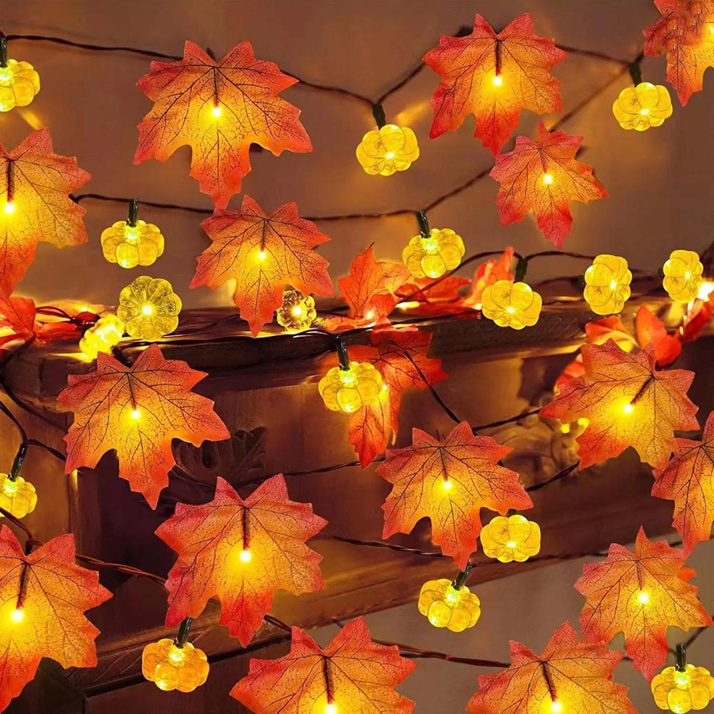 LED Maple Leaf Platte Pompoen  - Outdoor Lighting Ideas For Party recensie en prijs