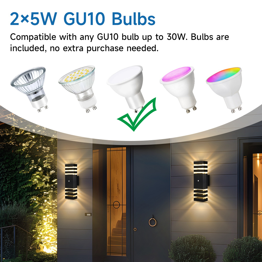 Sensorlicht Buitenwandlamp GU1 - Outdoor Lighting Lux recensie en prijs