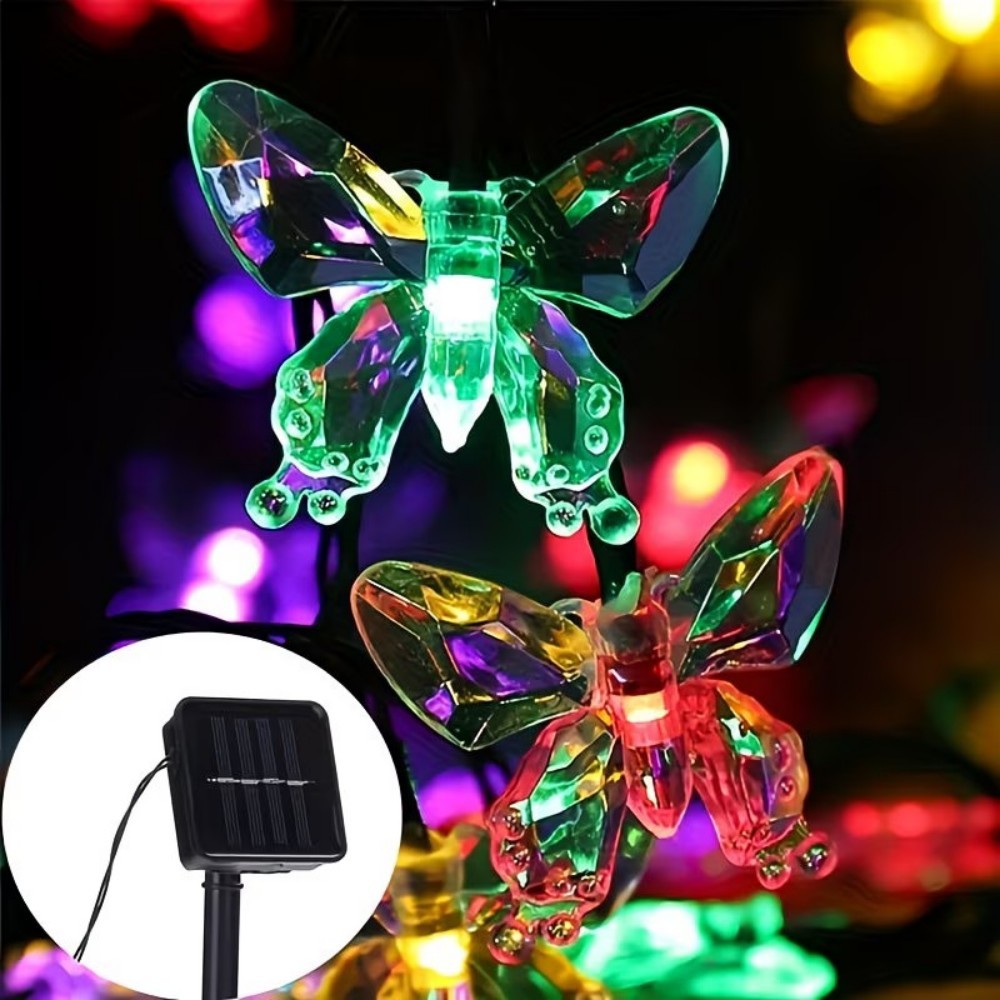 Crystal Butterfly Outdoor Fair - Solar Fairy String recensie en prijs