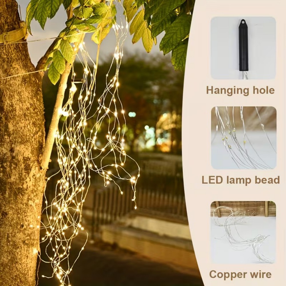 3M600LED Solar-aangedreven wil - Solar Fairy String recensie en prijs
