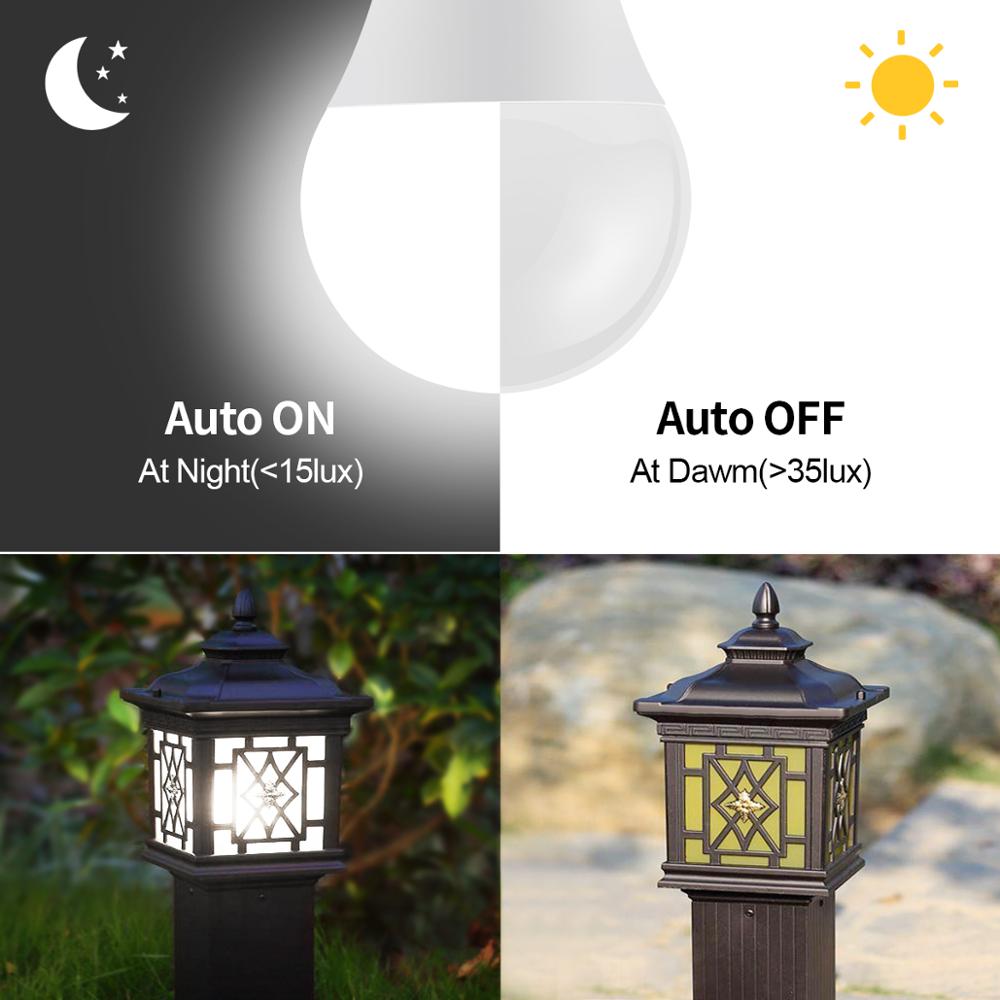 15W E27 LED Schemering tot Dag - Dusk To Dawn Bulb recensie en prijs