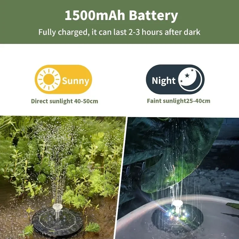 Fontein Licht 7 Kleuren Led Li - Outdoor Lighting Gazebo recensie en prijs