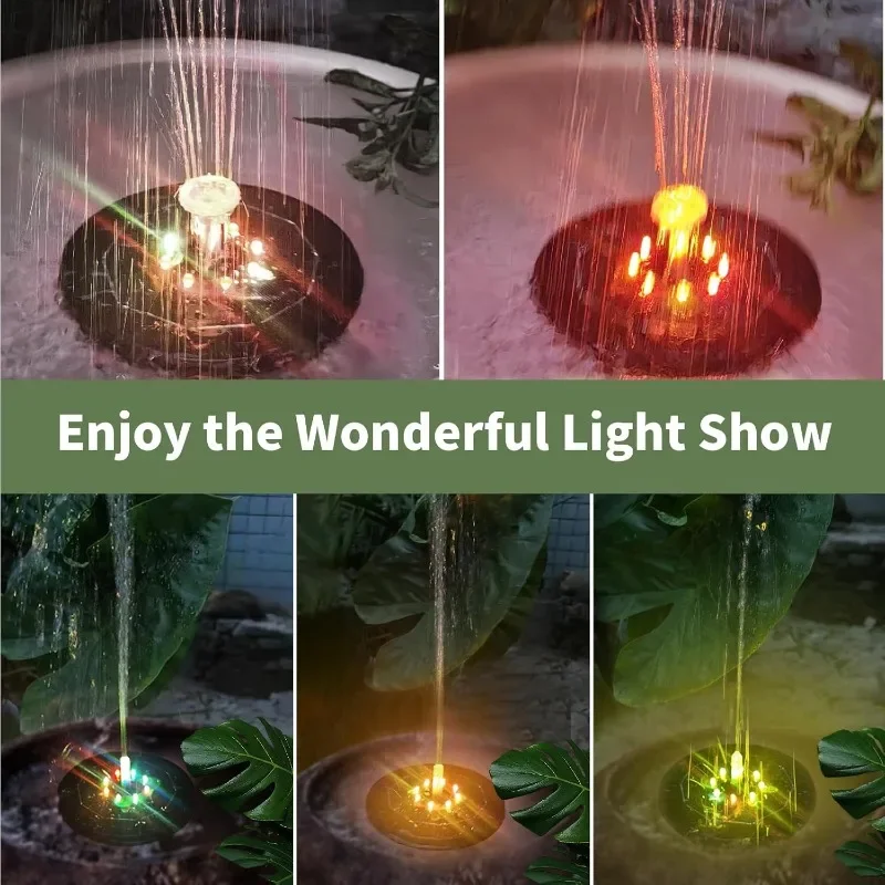 Fontein Licht 7 Kleuren Led Li - Outdoor Lighting Gazebo recensie en prijs