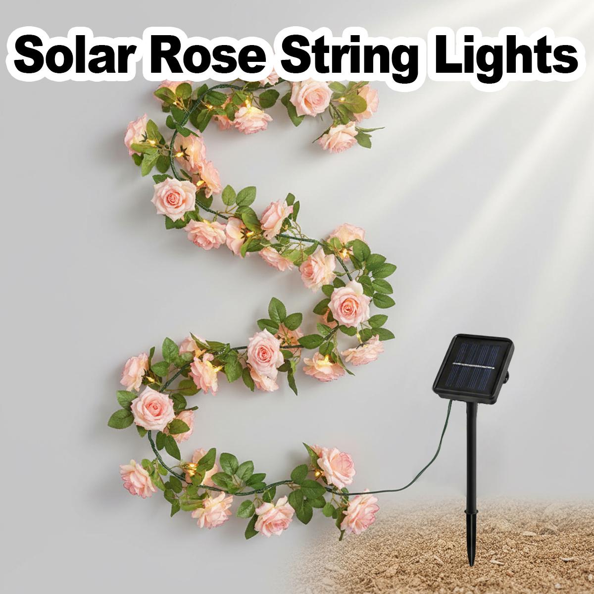 Solar Rose Vine String Light I - Solar Fairy String recensie en prijs