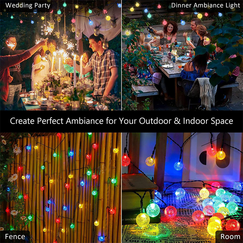 Solar Crystal Ball Fairy Licht - Solar Fairy String recensie en prijs