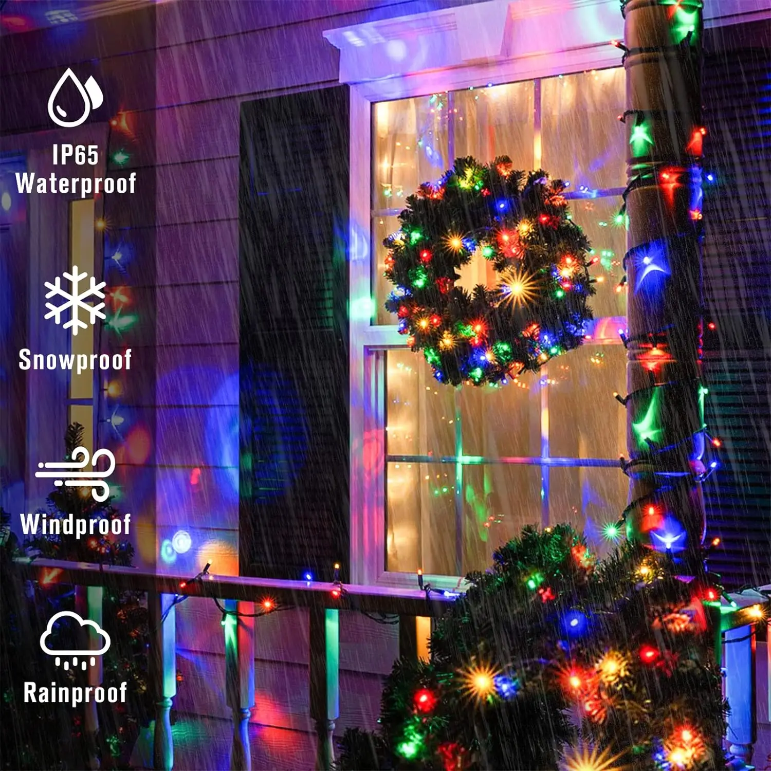 LED-zonnelichtsnoer 8 functies - Solar Fairy String recensie en prijs