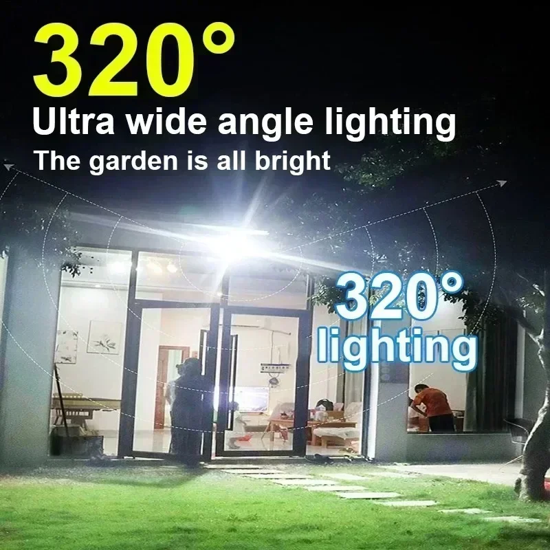 12000LM krachtige zonne-wandla - Outdoor Lighting Lux recensie en prijs