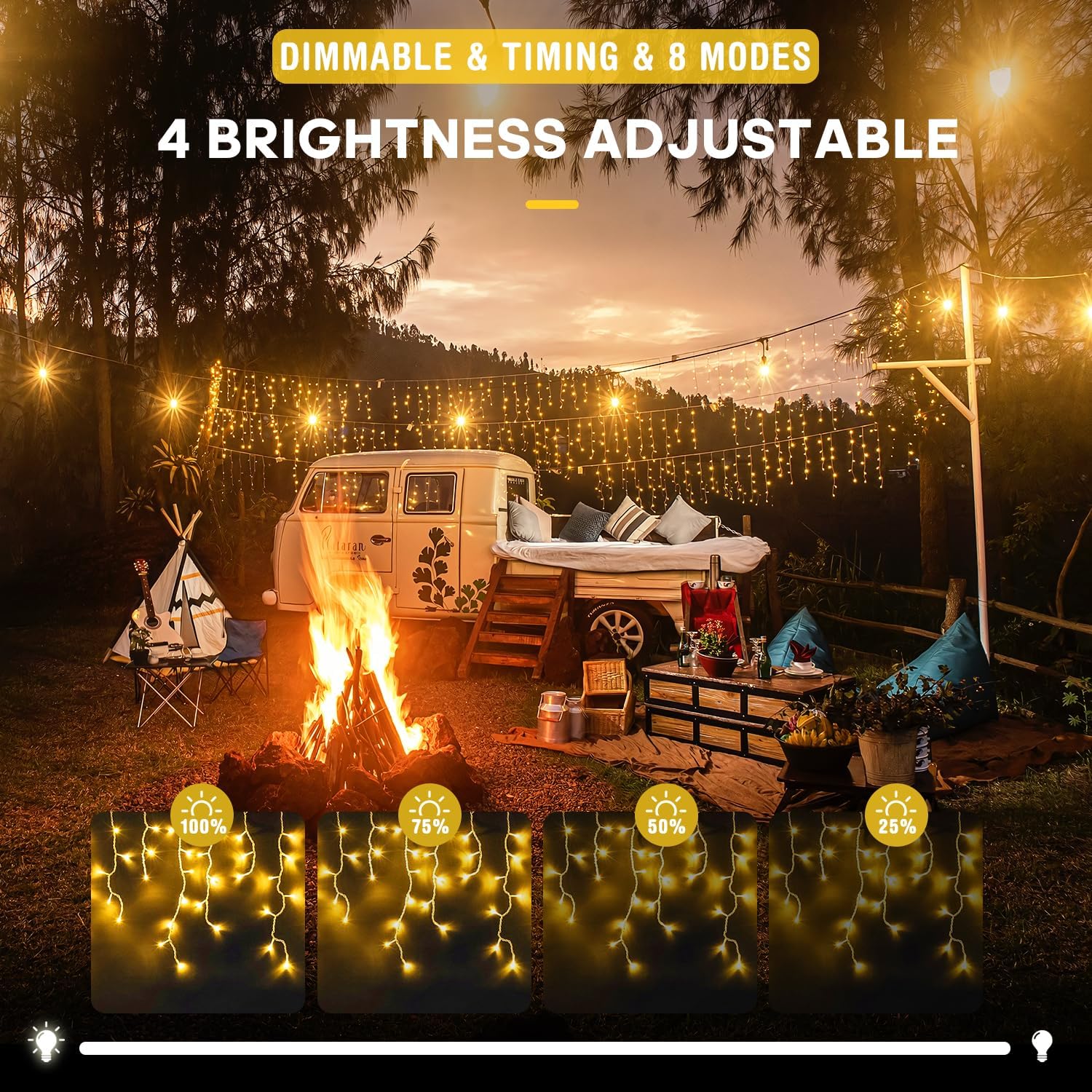 Solar Icicle Lights Outdoor Fa - Solar Fairy String recensie en prijs