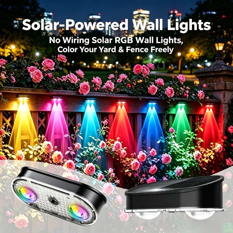 RGB Solar Tuinlamp IP44, 8 Kle - Dusk To Dawn Bulb recensie en prijs