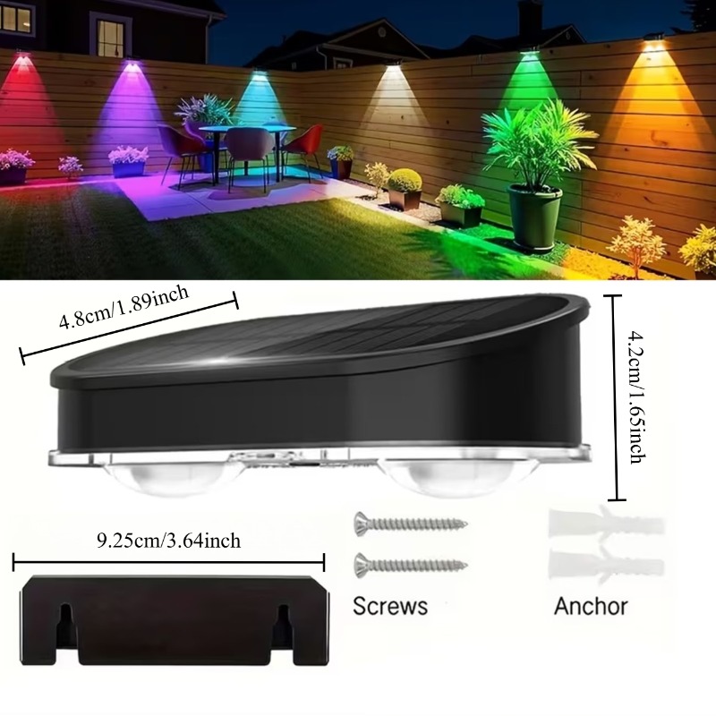 RGB Solar Tuinlamp IP44, 8 Kle - Dusk To Dawn Bulb recensie en prijs