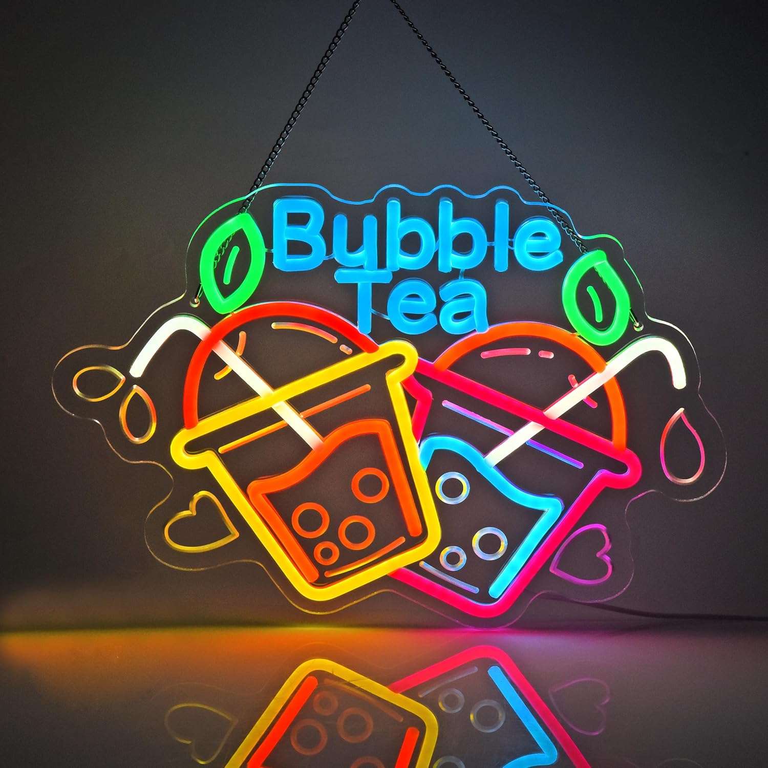 Bubble Tea Neon Sign USB Led L - Outdoor Lighting Restaurant recensie en prijs
