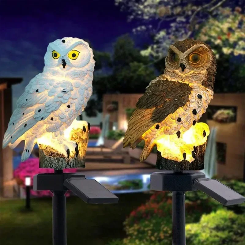 Solar Owl Statue Garden Light  - Outdoor Lighting Gazebo recensie en prijs