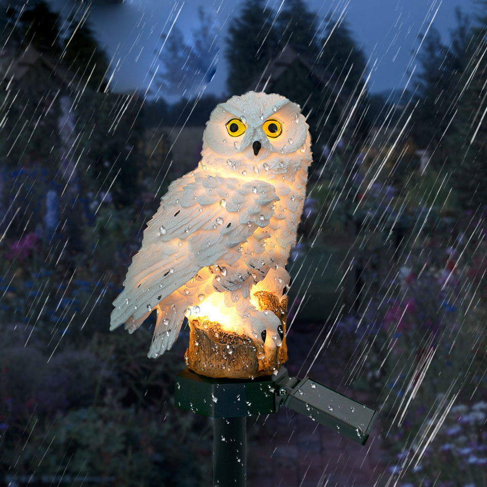 Solar Owl Statue Garden Light  - Outdoor Lighting Gazebo recensie en prijs