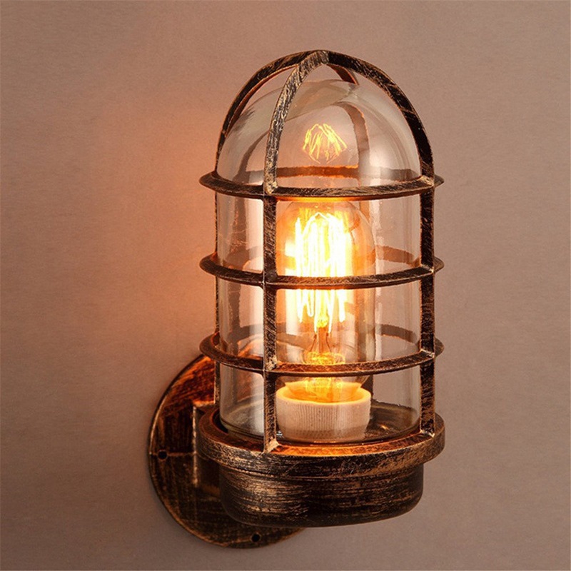 Vintage Loft Cage Industrie Wi - Outdoor Lighting Restaurant recensie en prijs