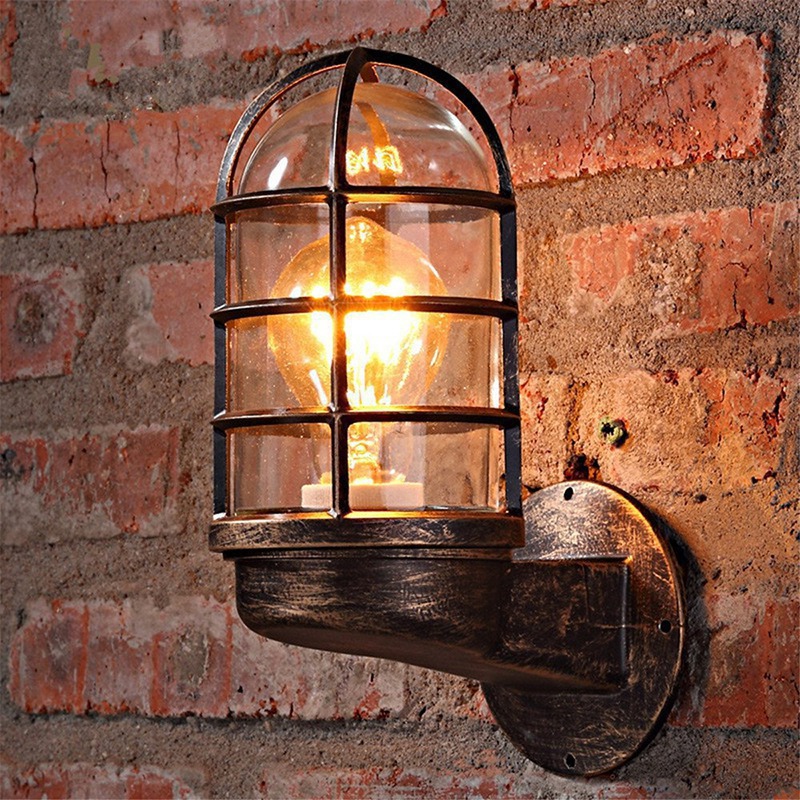 Vintage Loft Cage Industrie Wi - Outdoor Lighting Restaurant recensie en prijs