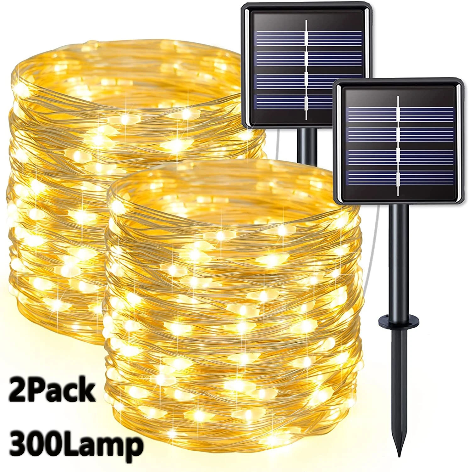 2 Pack Solar Fairy Lights 300L - Solar Fairy String recensie en prijs