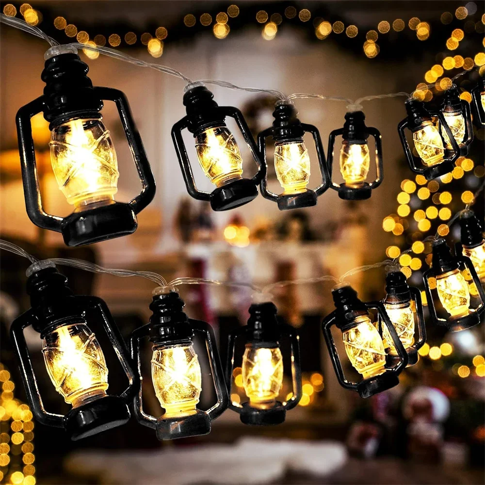 Vintage kerosinelamp LED-licht - Solar Fairy String recensie en prijs