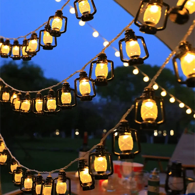 Vintage kerosinelamp LED-licht - Solar Fairy String recensie en prijs