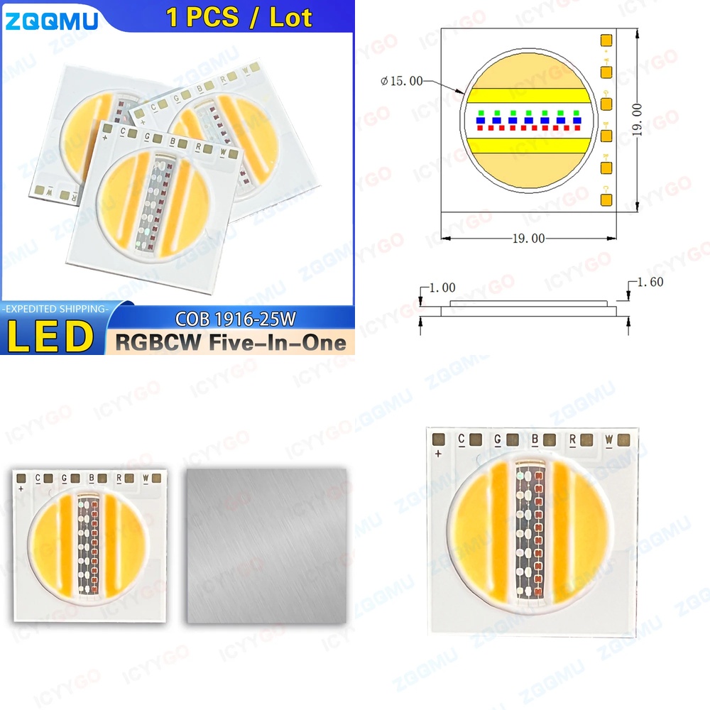 25W COB 1916 LED lampkraal RGB - Outdoor Lighting Gazebo recensie en prijs